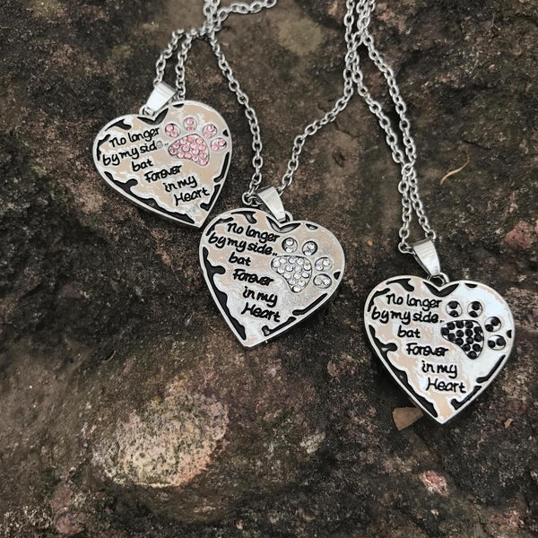 No longer by my side necklace Clearance
