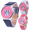 Quartz Vogue Watches Dog Lover Wristwatch