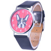 Quartz Vogue Watches Dog Lover Wristwatch