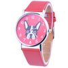 Quartz Vogue Watches Dog Lover Wristwatch