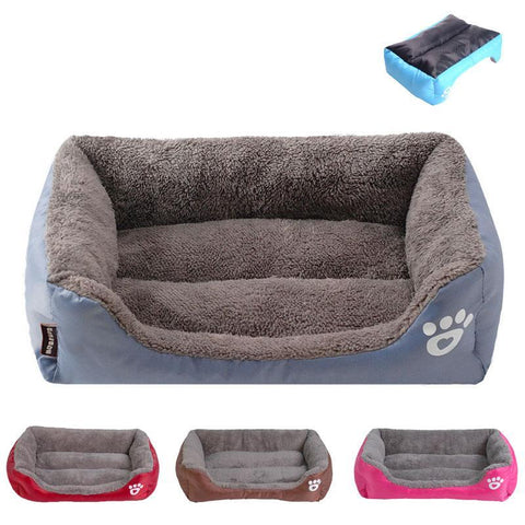 S-3XL 9 Colors Paw Bed Dog